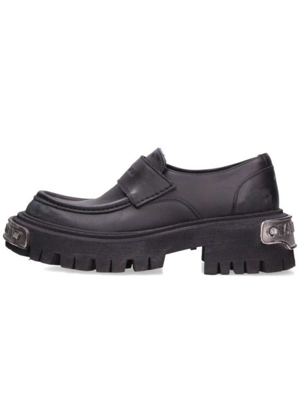 Balenciaga Distressed Tractor Loafers Shoes